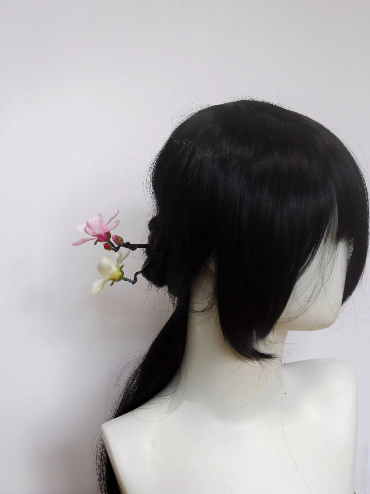 Magnolia Shadow Cold Porcelain Branch